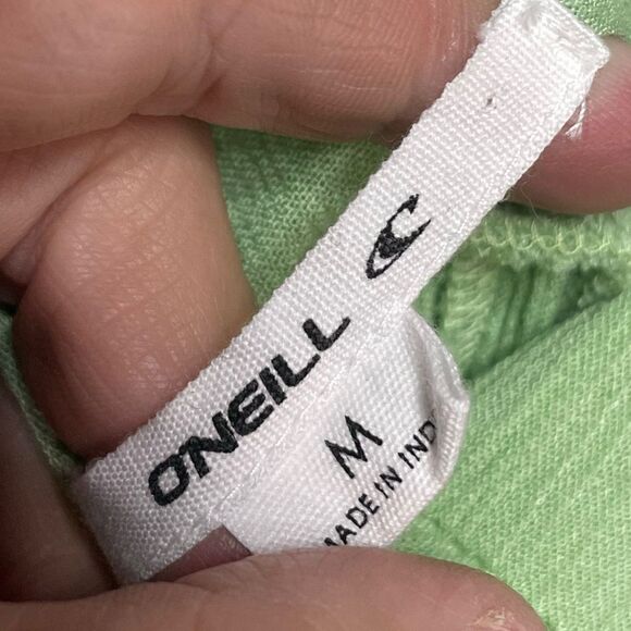 5 for $25🔥O'Neill Green V-Neck Mini Dress Medium - Picture 4 of 8